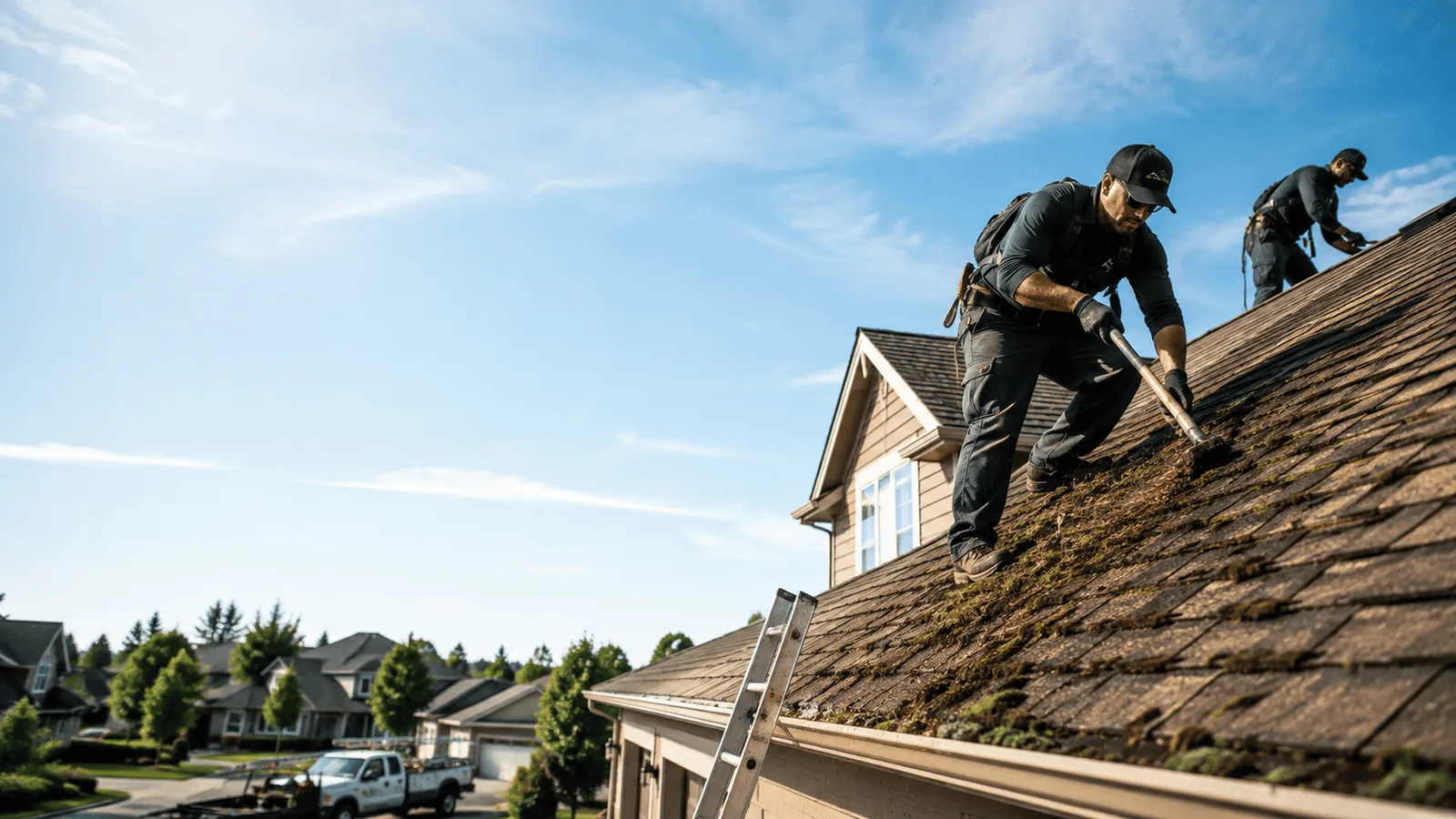 Roof Moss Removal in Wendel, CA near me